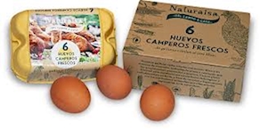 Huevos de Campo M/L, (6 unidades)