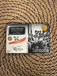ANCHOAS EN ACEITE DE OLIVA SANTOÑA