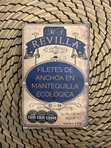 ANCHOAS EN MANTEQUILLA ECOLÓGICA REVILLA