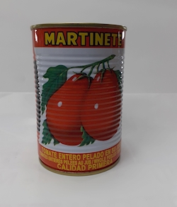 TOMATE  ENTERO  MARTINETE  400g