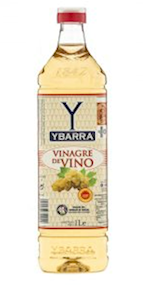 Vinagre vino Ybarra botella 1L