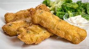 Pavias Bacalao (1 Bandeja de 0,250 a 0,300kg. aprox.) 4 a 5 unidades