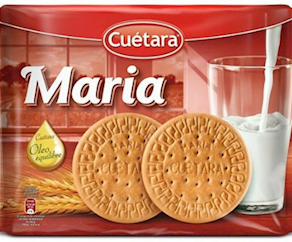 Caja 2 paquetes Galletas Cuetara Redonda MARIA