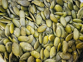 Pipas de calabazas pelada naturales 100 gramos