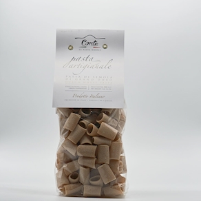 Mezzi rigatoni integrali - Paquete (500 gr)