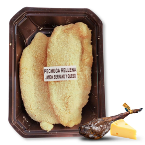 Pechuga Rellena (Jamón Serrano y Queso)