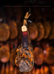 Paleta de Bellota 100% Raza Ibérica Sierra Mayor (Pieza cortada a cuchillo)