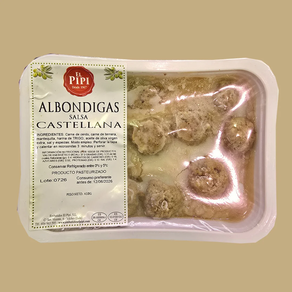 Albóndigas salsa castellana