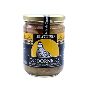 Codorniz desmigada en escabeche suave