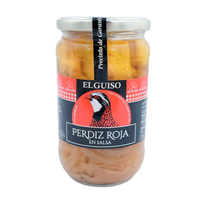 Perdiz Roja en salsa