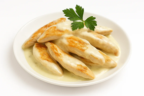 Pollo con roquefort (Ración 250 gr aprox)