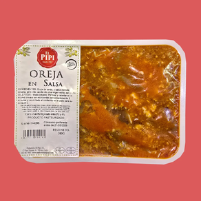 Oreja en salsa