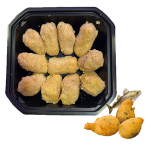 Croquetas de Buñuelos de Bacalao