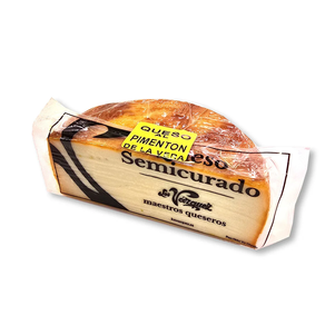 Queso al Pimentón de la Vera Semicurado 1/2 Los Vázquez