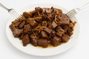 Sangre encebollada (Ración 250 gr aprox)