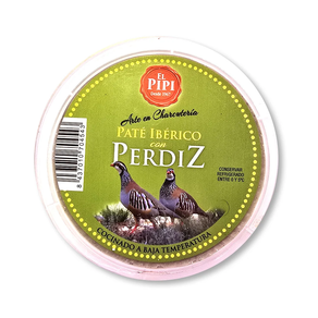 Pate ibérico con perdíz