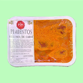 Pimientos de piquillo rellenos de carne