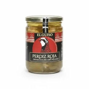 Perdiz Roja desmigada en escabeche suave