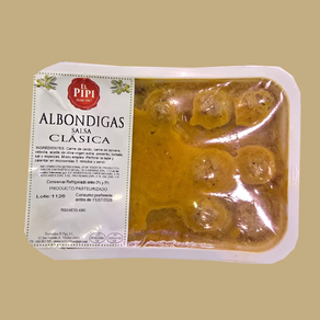 Albóndigas salsa clásica