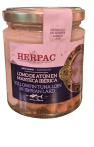 Lomo de Atún en Manteca Ibérica (Tarro 200 gr aprox)