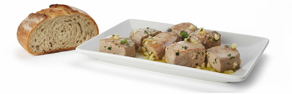 Atún al ajillo (Ración 250 gr aprox)