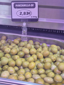 Manzanilla CH (Ración 250 gr aprox.)