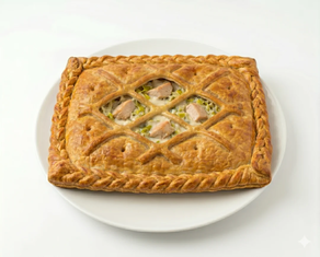 Empanada de Bechamel, pollo y puerro (Unidad 1,3 kg aprox)