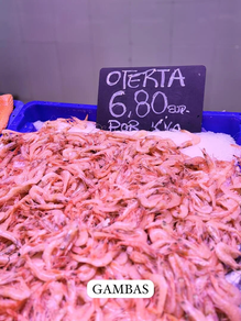 Gambas (Ración 500 gr aprox)
