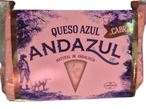 Queso Azul de cabra Andazul (Cuña 280 gr aprox)