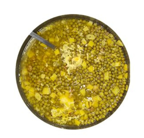 Guisantes con huevo (Ración 500 gr aprox)