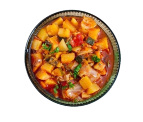Patatas guisadas (Ración 500 gr aprox)