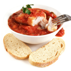 Bacalao con tomate (Cortes 250 gr aprox)