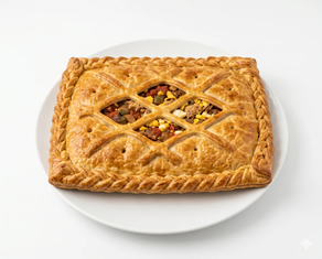Empanada de Pisto, huevo y atún (Unidad 1,3 kg aprox)