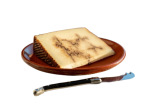 Queso Ajo Negro Oveja (Cuña 100 gr aprox)