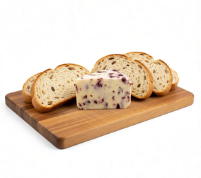 Queso Inglés Arándanos Rojos Wensley (Cuña 250 gr aprox)