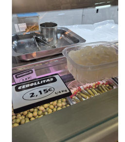 Cebollitas (Ración 250 gr aprox.)