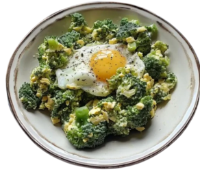 Brócoli Huevo (Ración 500 gr aprox)