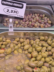 Partidas Frescas (Ración 250 gr aprox.)