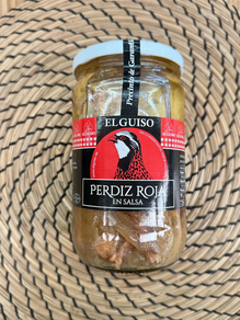 PERDIZ ROJA EN SALSA