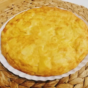 Tortilla de patata y cebolla 750g.