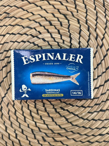 SARDINAS EN ACEITE DE OLIVA ESPINALER