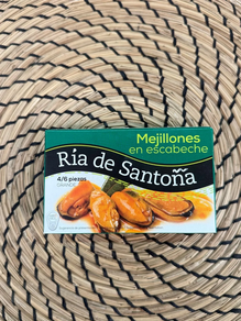 MEJILLONES EN ESCABECHE RIA DE SANTOÑA PEQUEÑOS